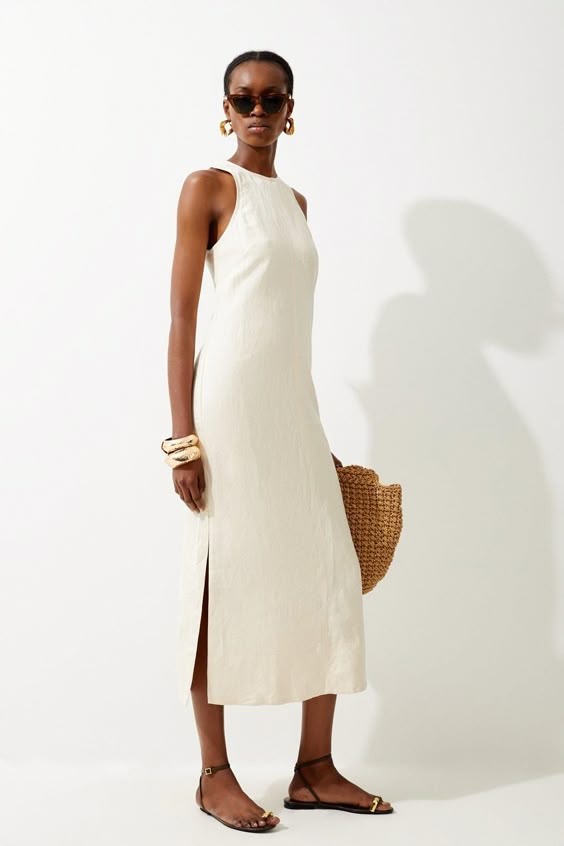 Vestido de lino